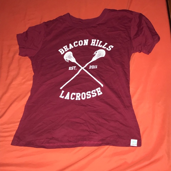 Tops - Beacon Hills Stiles Stilinksi Lacrosse Shirt